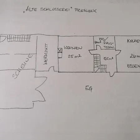 Semesterbostad Alte Schlosserei